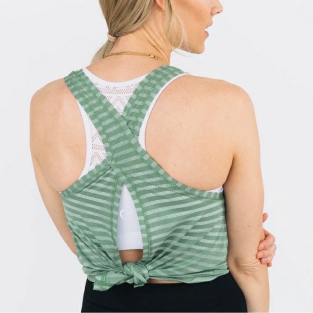Zyia Forest Nimbus Split Back Tank - Small